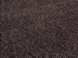 Photo3: 2C05z90 Vintage Japanese Kimono Crepe Silk  FABRIC Dark brown Dots 61.4" (3)