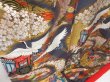 Photo3: 2214T02z3840  Japanese Kimono Silk UCHIKAKE Flying crane Purple-Gray (3)