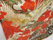 Photo3: 2213T01z1100 Vintage Japanese Kimono Silk FURISODE Bird Off-white (3)