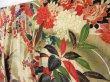 Photo2: 2228T01z1590 Vintage Japanese Kimono Silk FURISODE Bird Off-white (2)