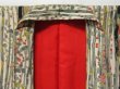 Photo7: 2301T03z660 Vintage Japanese Kimono Silk KOMON Branch Orange-Brown (7)