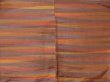 Photo5: 2323T09z670  Japanese Kimono Silk TSUMUGI  Light brown (5)