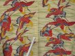 Photo7: 2328T07z1010  Japanese Kimono Crepe Silk BINGATA KOMON (7)