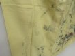 Photo3: 2328T01z950 Vintage Japanese Kimono Silk HOUMONGI Hand Painted Mountain (3)