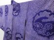 Photo3: 2330T02z340 Vintage Japanese Kimono Silk SHIBORI HAORI Chrysanthemum Purple (3)