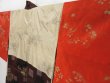 Photo8: 2330T04z360 Vintage Japanese Kimono Silk MEISEN HAORI Flower Purple-Brown (8)