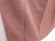 Photo3: 2724T07z730 Vintage Japanese Kimono Silk TSUMUGI Sashiko Rosy brown (3)