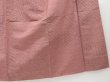 Photo6: 2724T07z730 Vintage Japanese Kimono Silk TSUMUGI Sashiko Rosy brown (6)