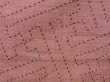 Photo8: 2724T07z730 Vintage Japanese Kimono Silk TSUMUGI Sashiko Rosy brown (8)