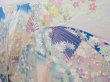 Photo2: 2804T01z1070  Japanese Kimono Silk FURISODE Folding fan Light pink (2)