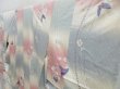 Photo2: 2826T02z930 Vintage Japanese Kimono Silk KOMON Butterfly Off-white (2)