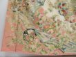 Photo5: 2901T05z870 Vintage Japanese Kimono Silk TSUKESAGE Flowers Off-white (5)