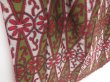 Photo3: 2901T10z680 Vintage Japanese Kimono Silk MEISEN KOMON  Moss green (3)