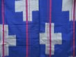 Photo5: 2909T01z660 Vintage Japanese Kimono Silk MEISEN KOMON Dark lavender blue (5)