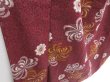 Photo3: 2924T10z550 Vintage Japanese Kimono Cotton KOMON Purple-Brown (3)