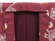 Photo7: 2924T10z550 Vintage Japanese Kimono Cotton KOMON Purple-Brown (7)