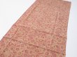 Photo4: 1I05z100  Japanese Kimono Crepe Silk  FABRIC Umbrella Red-Brown 70.9x14.2 (4)