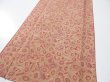 Photo2: 1I06z100  Japanese Kimono Crepe Silk  FABRIC Umbrella Red-Brown 70.9x14.2 (2)