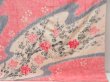 Photo6: 2925T06z1170  Japanese Kimono Silk FURISODE Plum tree Pink (6)