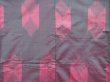 Photo5: 2931T03z670 Vintage Japanese Kimono Silk MEISEN KOMON  Gray Pink (5)