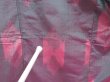 Photo8: 2931T03z670 Vintage Japanese Kimono Silk MEISEN KOMON  Gray Pink (8)