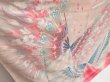 Photo3: 2931T10z1280  Japanese Kimono Silk FURISODE Butterfly Light pink (3)