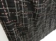 Photo3: 3009T03z680 Antique Japanese Kimono Silk KOMON  Black (3)