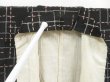 Photo8: 3009T03z680 Antique Japanese Kimono Silk KOMON  Black (8)