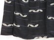 Photo4: 3009T09z660 Antique Japanese Kimono Silk KOMON  Black (4)