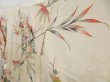 Photo2: 3009T10z900 Vintage Japanese Kimono Silk TSUKESAGE Chrysanthemum Off-white (2)