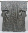 Photo1: 3002T04z990  Japanese Kimono Silk KOMON Stream Sage green (1)