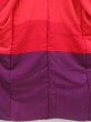 Photo3: 3002T11z600 Vintage Japanese Kimono Silk KOMON  Dark coral (3)