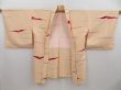 Photo5: 3012T08z510 Vintage Japanese Kimono Silk HAORI Cloud Peach (5)