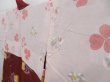 Photo7: 3012T09z390 Vintage Japanese Kimono Silk MEISEN HAORI Bamboo grass Brown (7)