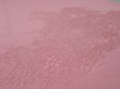 Photo4: 4J01z60  Japanese Kimono Silk  FABRIC Kiyomizudera Pink 41.7x14.2 (4)