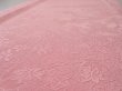 Photo4: 4J03z70  Japanese Kimono Silk  FABRIC Scenery Pink 47.2x14.2 (4)