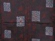 Photo5: 3014T06z620 Vintage Japanese Kimono Silk KOMON  Black (5)