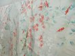 Photo2: 3022T03z850  Japanese Kimono Silk KOMON Sakura tree Off-white (2)