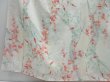 Photo4: 3022T03z850  Japanese Kimono Silk KOMON Sakura tree Off-white (4)