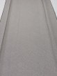 Photo1: 4F03z80  Japanese Kimono Silk  FABRIC Sayagata Gray 64.6x13.8 (1)