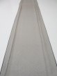 Photo6: 4F03z80  Japanese Kimono Silk  FABRIC Sayagata Gray 64.6x13.8 (6)