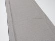 Photo3: 4F04z80  Japanese Kimono Silk  FABRIC Sayagata Gray 64.6x13.8 (3)