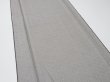 Photo3: 4F05z80  Japanese Kimono Silk  FABRIC Sayagata Gray 64.6x14.2 (3)