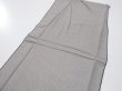 Photo4: 4F05z80  Japanese Kimono Silk  FABRIC Sayagata Gray 64.6x14.2 (4)