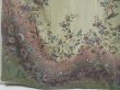 Photo5: 3023T10z1070  Japanese Kimono Silk TSUKESAGE Flowers Sage green (5)