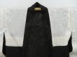 Photo8: 3023T12z680 Vintage Japanese Kimono Silk HAORI Mountain Black (8)