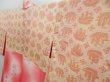 Photo7: 3121T14z500 Vintage Japanese Kimono Silk HAORI Paulownia Coral pink (7)