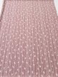 Photo1: 1K01z60  Japanese Kimono Silk  FABRIC Yabane Rosy brown 42.5x14.6 (1)