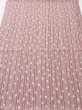 Photo1: 1K02z60  Japanese Kimono Silk  FABRIC Yabane Rosy brown 42.5x14.6 (1)