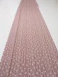 Photo6: 1K03z100  Japanese Kimono Silk  FABRIC Yabane Rosy brown 72.4x14.6 (6)